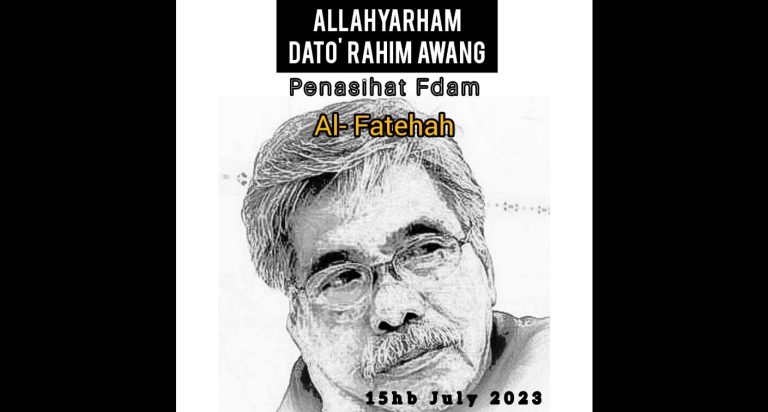 Bekas Setiausaha Agung FDAM, Abdul Rahim Awang meninggal dunia