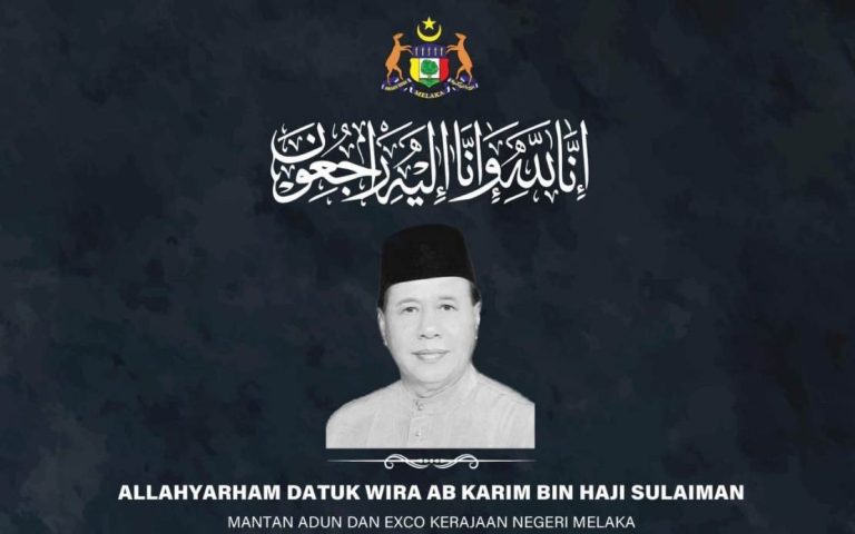 Bekas ADUN Tanjung Bidara meninggal dunia malam tadi