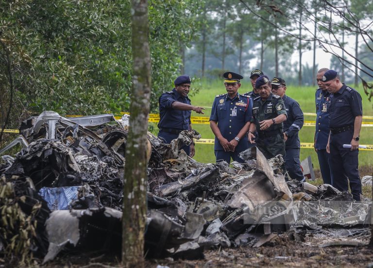 Pesawat terhempas: Proses pengurusan mayat mangsa giat dijalankan