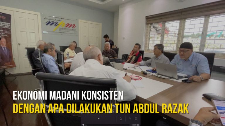 Ekonomi Madani konsisten dengan apa dilakukan Tun Abdul Razak