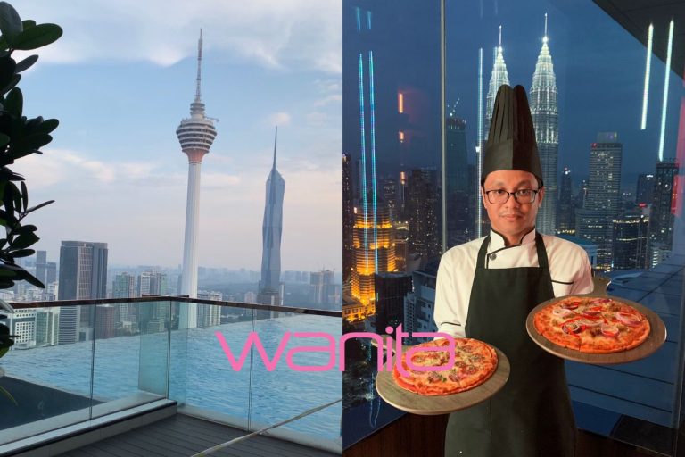 Bestnya layan pizza dengan ‘million dollar view’. Deep Blue jadi port healing terbaik nak layan view KL. Pizza Bonanza RM55