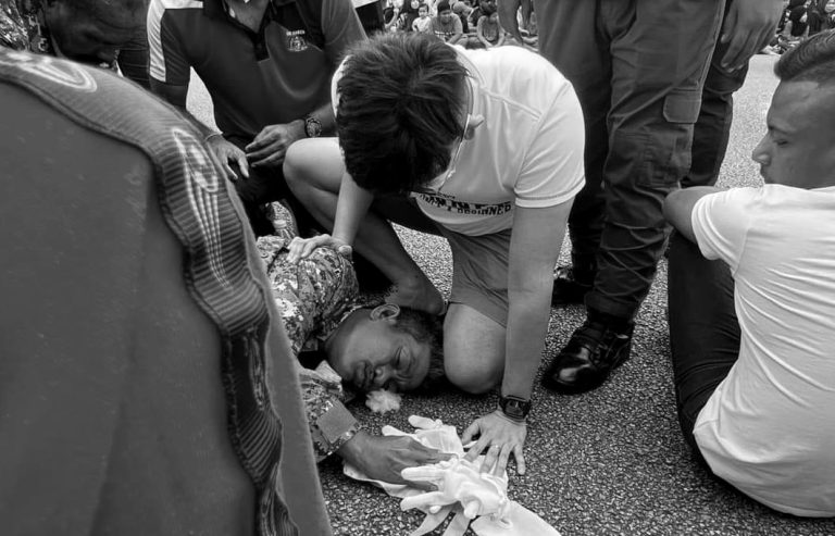 Anggota RELA meninggal dunia selepas rebah ketika perbarisan di Seremban