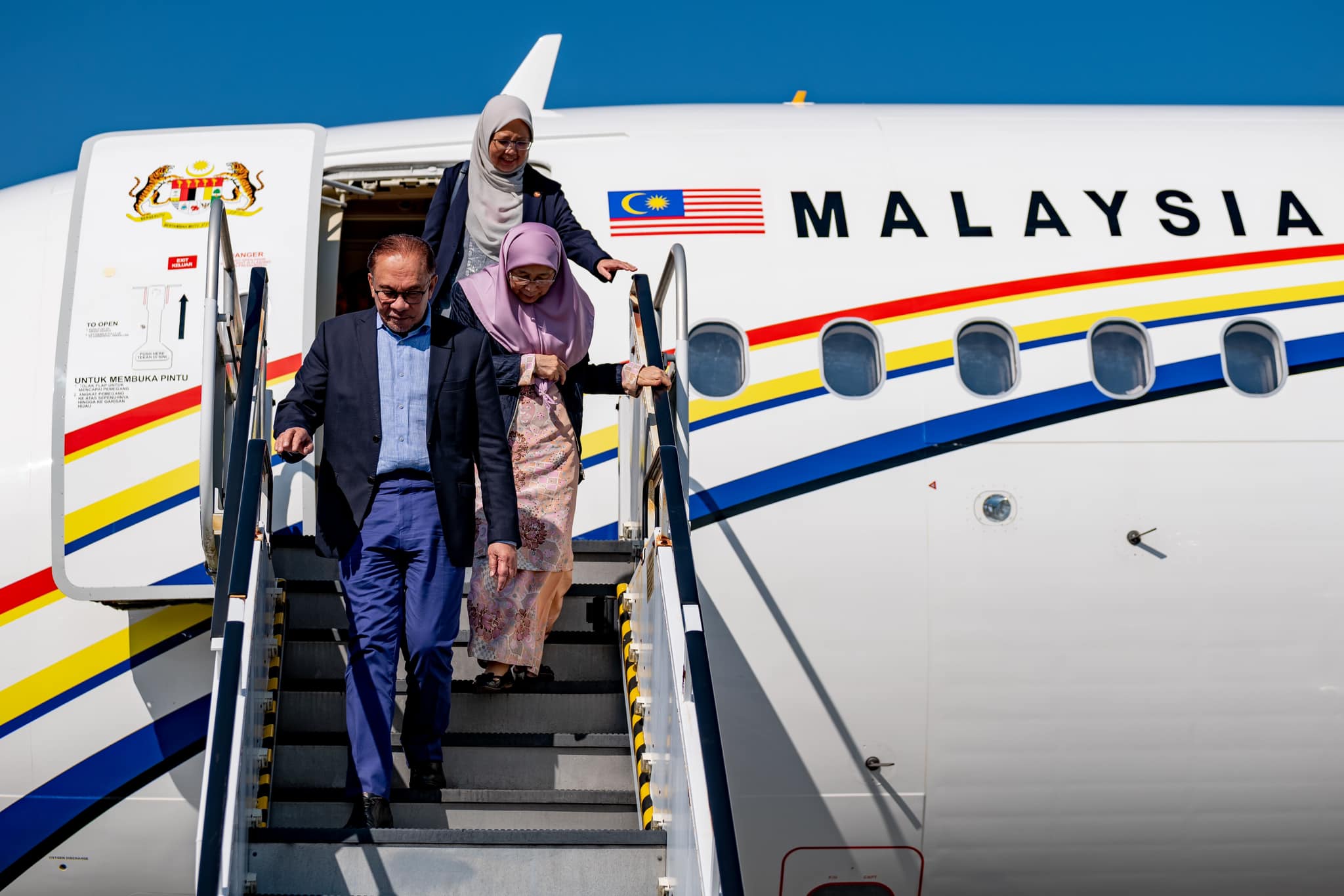 PM tiba di New York ketuai delegasi Malaysia pada sesi UNGA ke-78