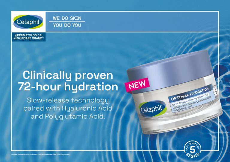 Lembapkan kulit selama 72 jam, Cetaphil perkenal Optimal Hydration: Cetaphil® Optimal Hydration Skin Replenishing Water Gel