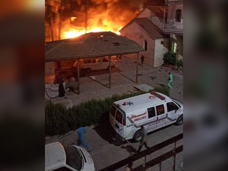 Israel bom hospital di Gaza, 500 penduduk Palestin terbunuh