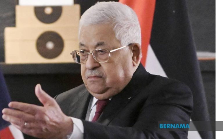 Presiden Palestin adakan perbincangan dengan Setiausaha Luar UK