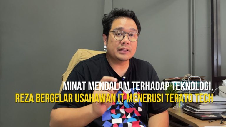 Minat Mendalam Terhadap Teknologi, Reza Razali Bergelar Usahawan IT Menerusi Terato Tech