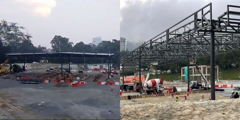 Projek plaza tol Genting Highlands atas jalan persendirian