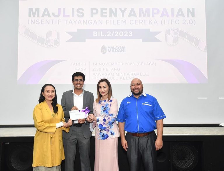 22 syarikat produksi terima insentif tayangan filem hampir RM2 juta