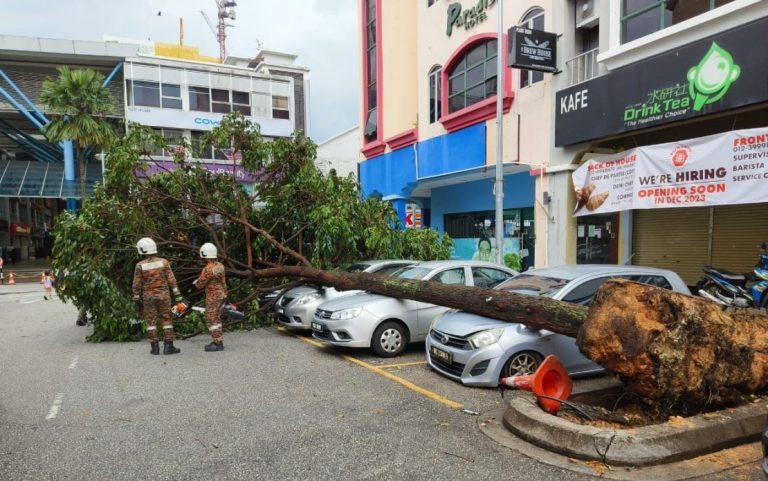 Ribut landa Pendang, 24 rumah terjejas
