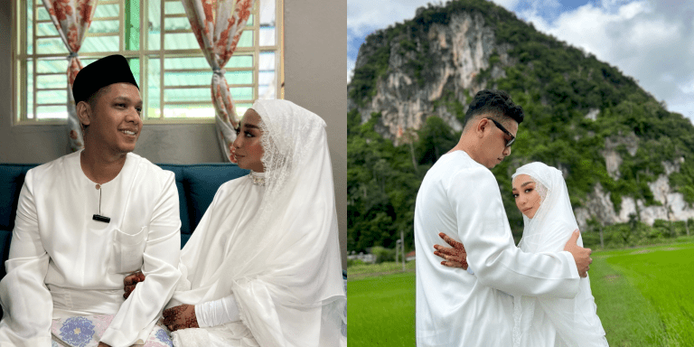 Kenal beberapa bulan, Amylea Azizan kini isteri pegawai bomba Singapura – “Selepas solat istikharah, ada petanda baik berlaku”