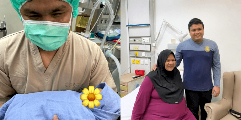 Tahniah! Azmi Saat timang bayi perempuan, pilih nama Khalisa Insyirah