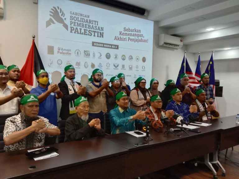 Palestin: Perjuangan pembebasan Malaysia terbatas pada seruan kemanusiaan saja – GSPP