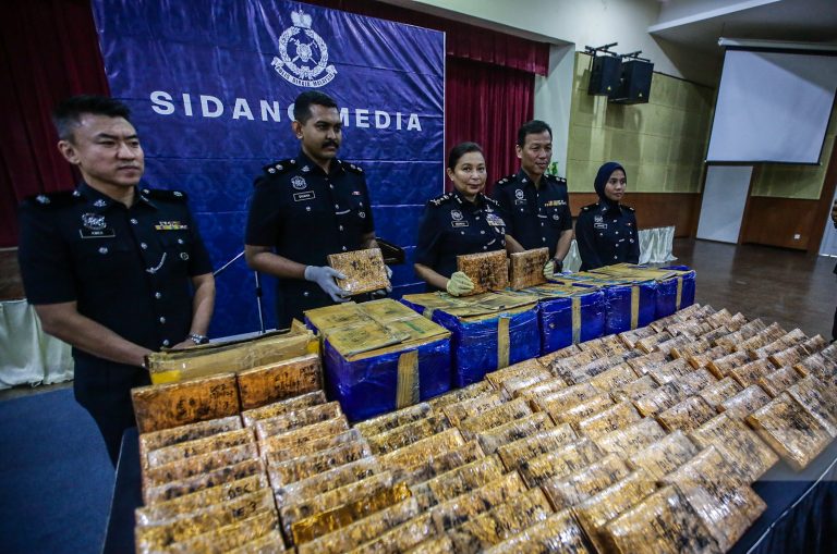 Taktik guna bas ekspres bawa dadah terbongkar, empat ditahan, ganja 115kg dirampas