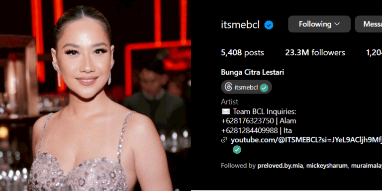 Hitung hari bahagia, Bunga Citra Lestari padam nama ‘Sinclair’ di Instagram