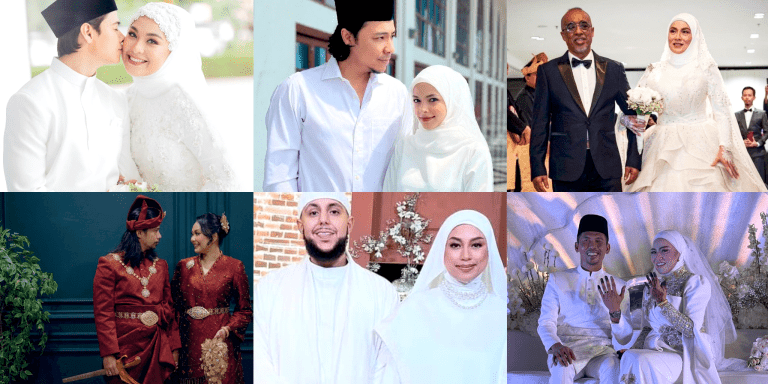 #URTVRECAP2023 Perkahwinan selebriti tanah air jadi sorotan sepanjang tahun