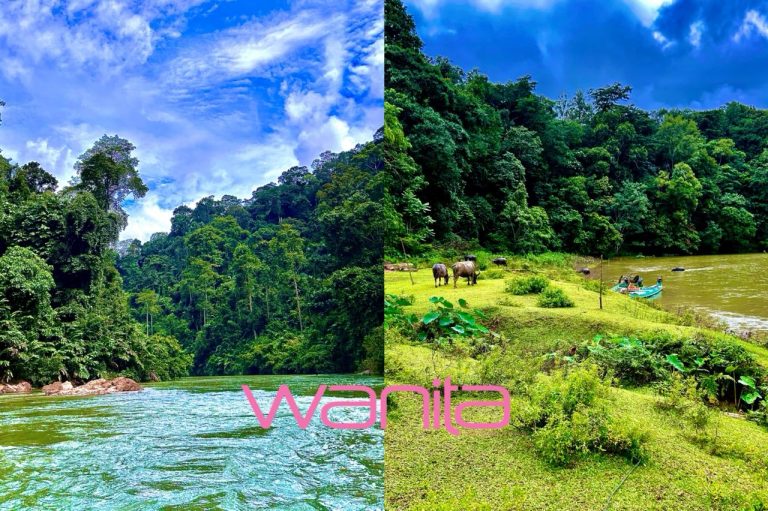 Macam Kampung Bunian, hijau damai bak syurga dunia. Ini trip Jeram Perahu Kampung Gusai yang wajib korang pergi!