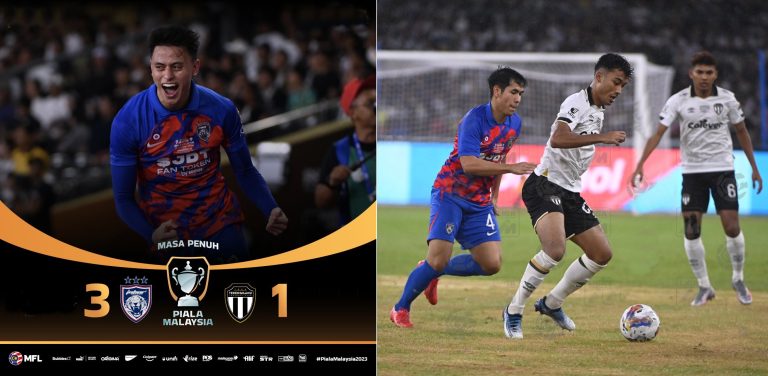 JDT muncul juara Piala Malaysia, Sang Penyu menangis di Bukit Jalil