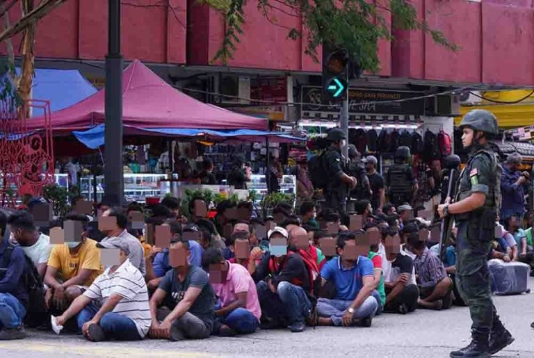 1,101 PATI ditahan dalam operasi di ‘mini Dhaka’