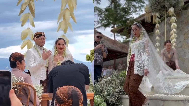 Bunga Citra Lestari sah milik Tiko Aryawardhana, majlis pernikahan berlangsung di resort mewah Bali