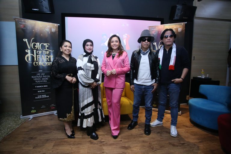 Konsert Voice Of The Heart, satukan jiwa bantu rakyat Palestin pada 7 Mac ini