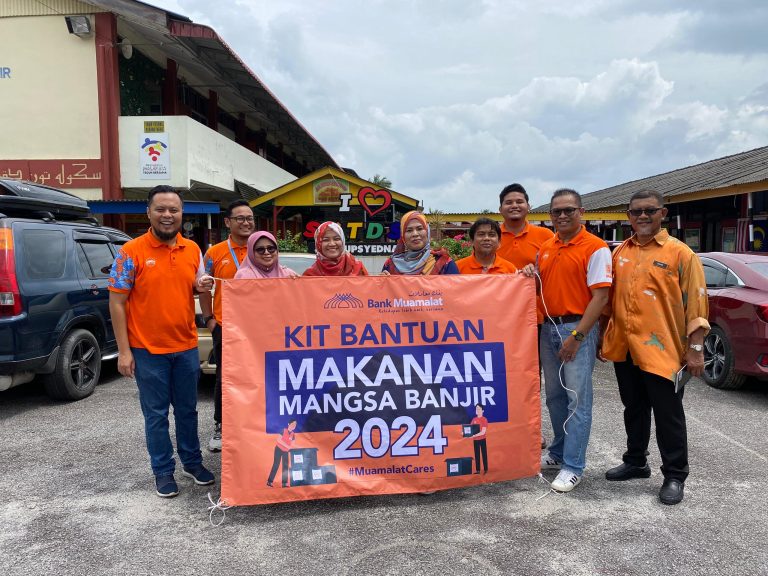 Bank Muamalat hulur bantuan kepada mangsa banjir di Johor