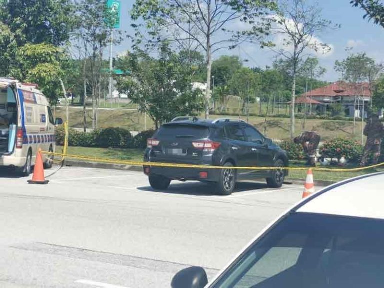 Mayat wanita dalam kereta di R&R Kundang Barat, dipercayai bunuh diri