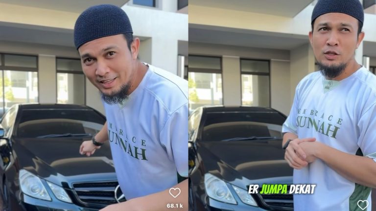 [VIDEO] Pada mulanya nak nampak megah tapi akhirnya rasa terbeban, Saharul Ridzwan nak jual kereta Mercedes Benz E Class