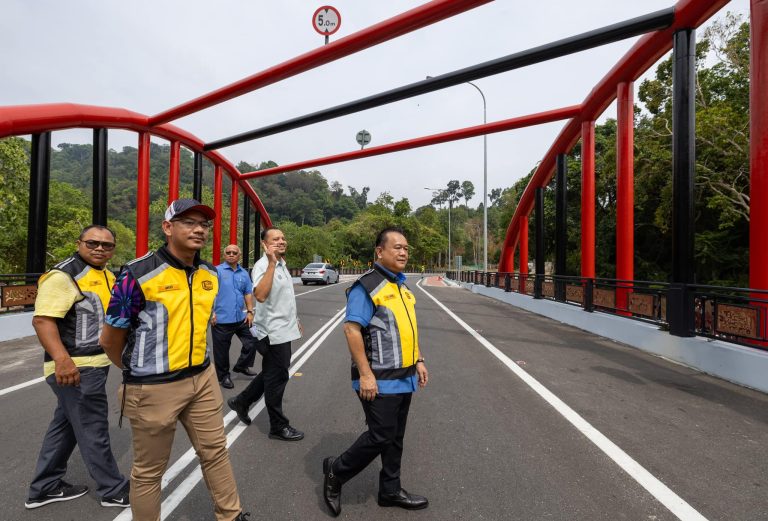 Jambatan Sungai Perangin Oriental Village Langkawi siap sepenuhnya, dibuka pada pengguna