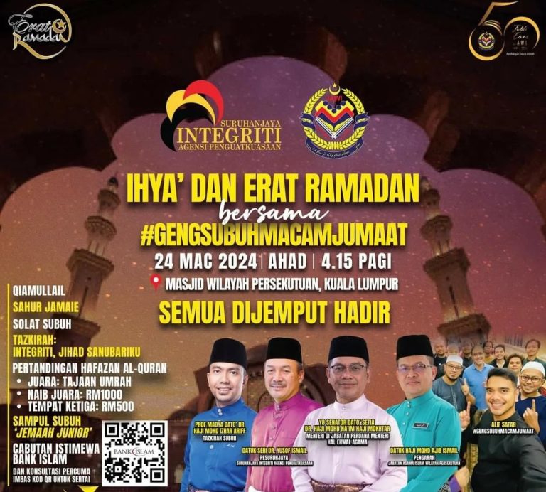 ihya' dan erat Ramadan