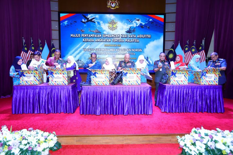 ATM terima sumbangan Hari Raya Aidilfitri RM2.5 juta sebagai tanda penghargaan