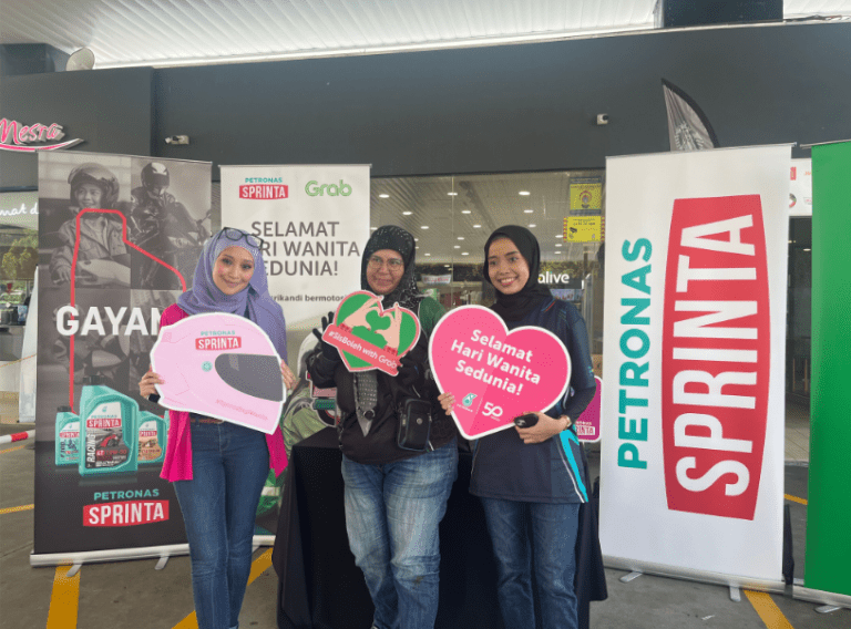 Petronas Lubricants International dan Grab Malaysia rai rider wanita sempena Hari Wanita Antarabangsa 2024