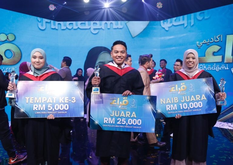 Amnan juara Akademi Qurra’ 2024. Bawa pulang wang tunai RM25,000