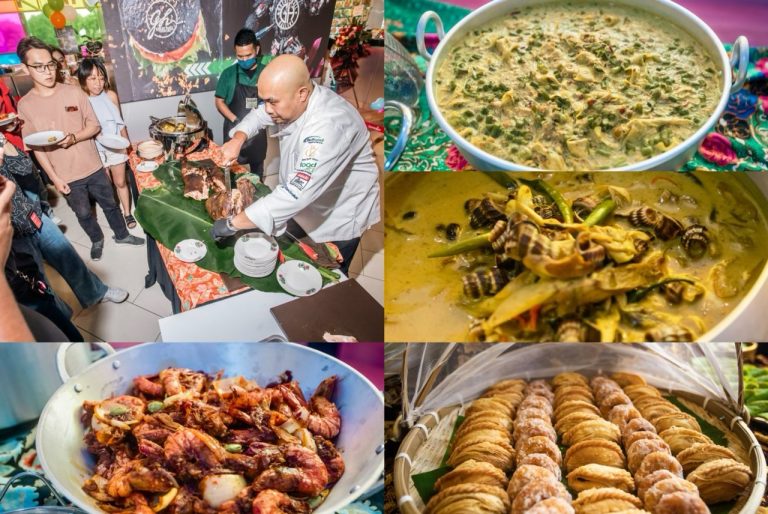 Rasa macam masakan mak-mak, sedapnya berbuka dengan makan berhidang lauk Negeri Sembilan di Kampung Lah