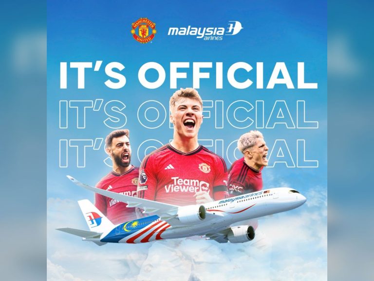 Malaysia Airlines jadi Syarikat Penerbangan Komersial Rasmi Man Utd