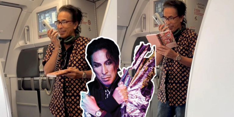 “Ada gaya pramugara” – Amy Search buat pengumuman keselamatan penerbangan, hujung-hujung ‘phewitt’ paling ‘mahal’!