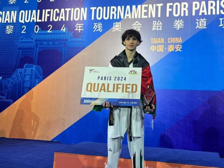 Pemuda ini cipta sejarah jadi atlet taekwondo Palestin pertama layak ke Olimpik Paris 2024