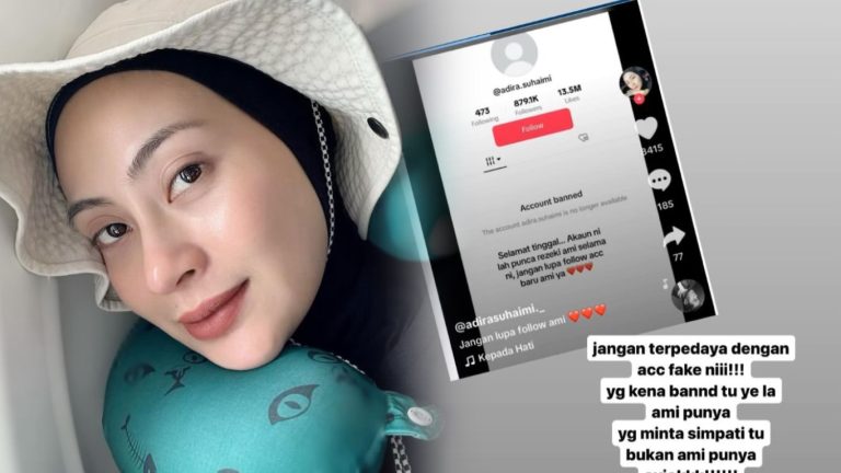 Adira Suhaimi harap netizen tak terpedaya dengan ‘fake account’ TikTok guna nama sama