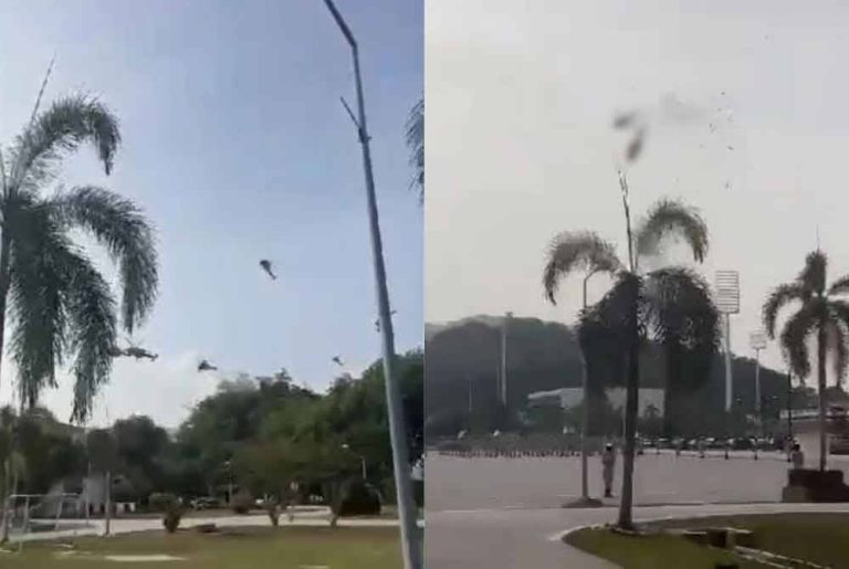 10 terkorban dalam kejadian 2 helikopter bertembung di Pangkalan TLDM Lumut