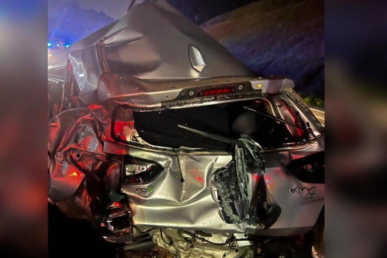 Seorang maut dalam kemalangan bas dan enam kereta di PLUS arah Selatan