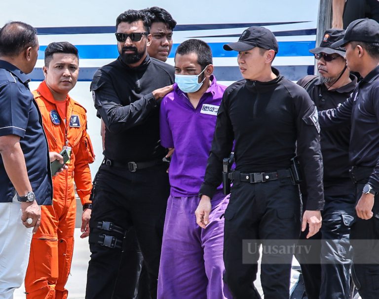 Suspek tembak isteri dibawa ke IPK Shah Alam 