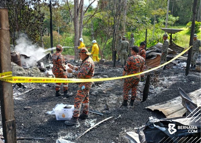 Rumah timbalan menteri Sarawak musnah terbakar di Bario