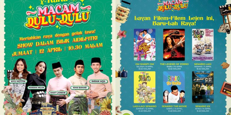 Layan filem-filem pecah panggung dan terpaling ‘lejen’ di TV9, ini barulah raya!