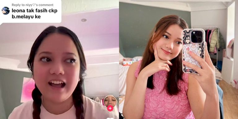 Dikecam tak fasih cakap bahasa Melayu, Kasih Leona anggap sudah bertutur dengan normal