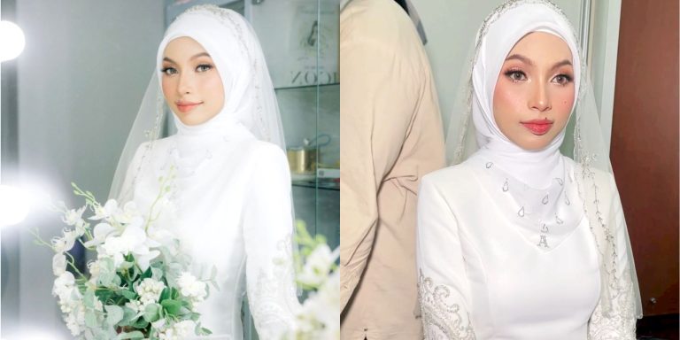 Jurusolek dedah solekan pernikahan Syasya Rizal ala ‘Thai look’, hanya ambil masa 1 jam saja