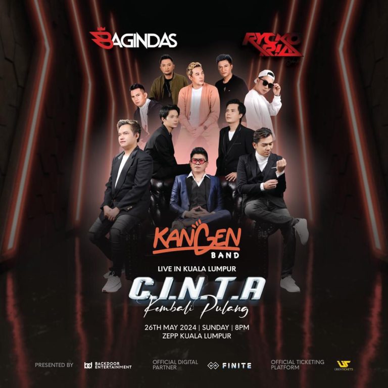 Kangen Band & Bagindas X Dj Rycko Ria bergabung dalam konsert C.I.N.T.A Pulang Live in Kuala Lumpur