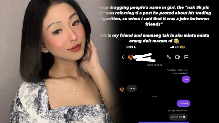 Individu ‘spill the tea’ pernah mesej minta RM5,000, Sarah Yasmine balas hanya gurauan dengan rakan