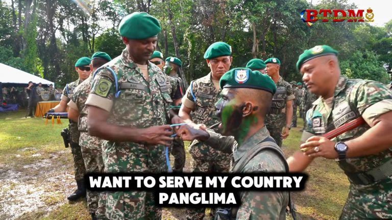 Leftenan Muda Chan Ming Youn satu-satunya bangsa Cina tamat latihan Komando GGK