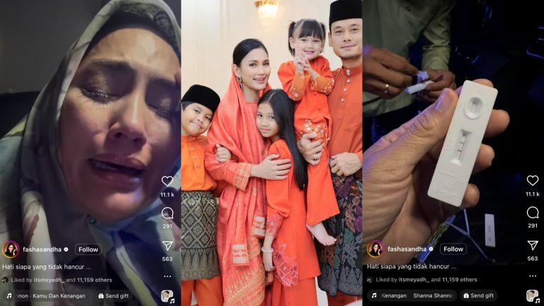 Fasha Sandha menangis sedih positif Covid-19 selepas pulang beraya di Rembau – “Hancur ‘plan’ raya di Perlis”