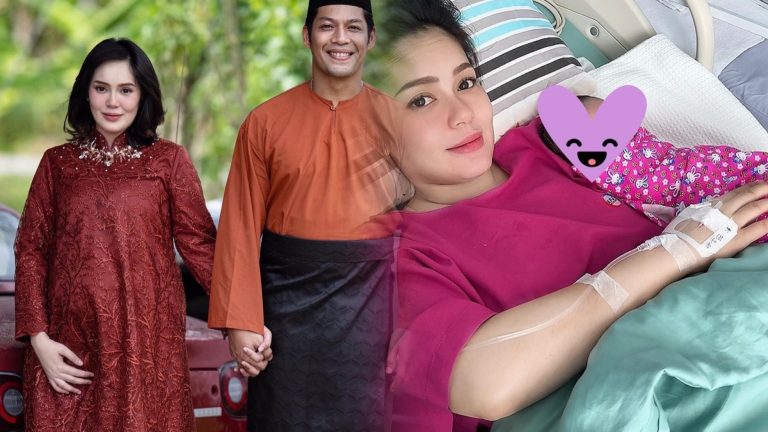 Uqasha Senrose & Kamal Adli timang bayi perempuan, pilih nama Uqaira